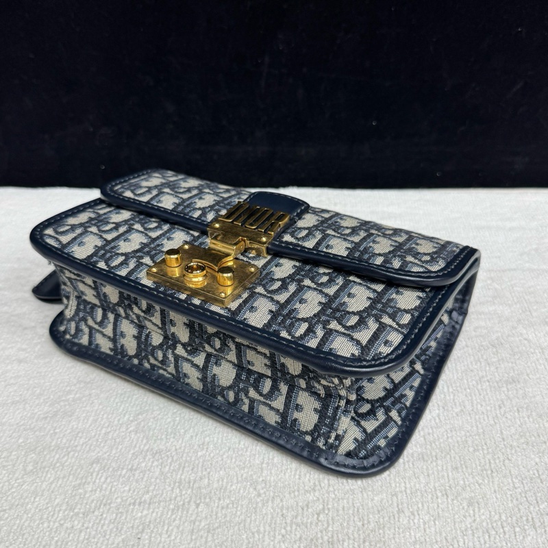 Dior 迪奧 Addict 郵差包 老花刺繡-3