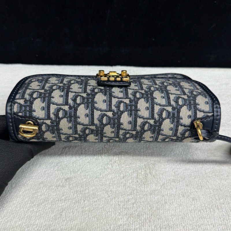 Dior 迪奧 Addict 郵差包 老花刺繡-5
