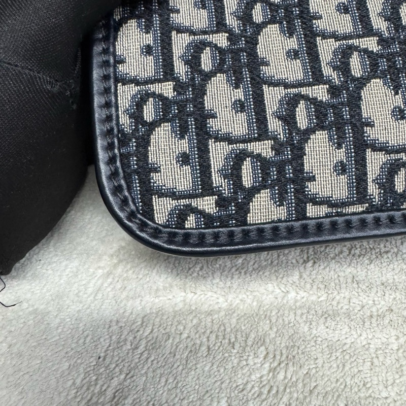 Dior 迪奧 Addict 郵差包 老花刺繡-20