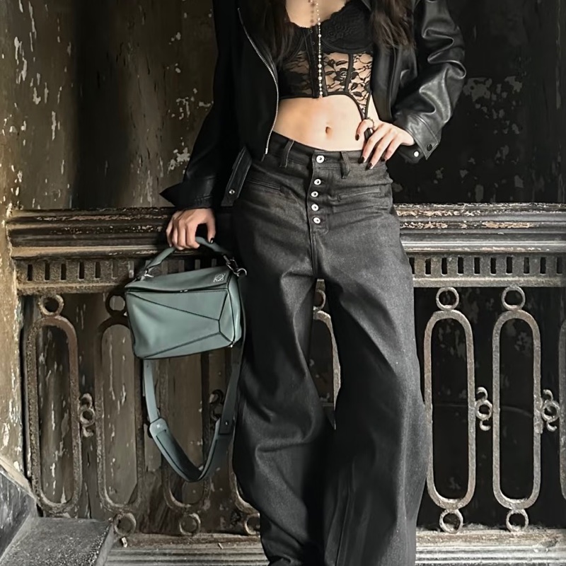 LOEWE羅意威puzzle霧霾藍幾何變形包小號🤖🤖-36