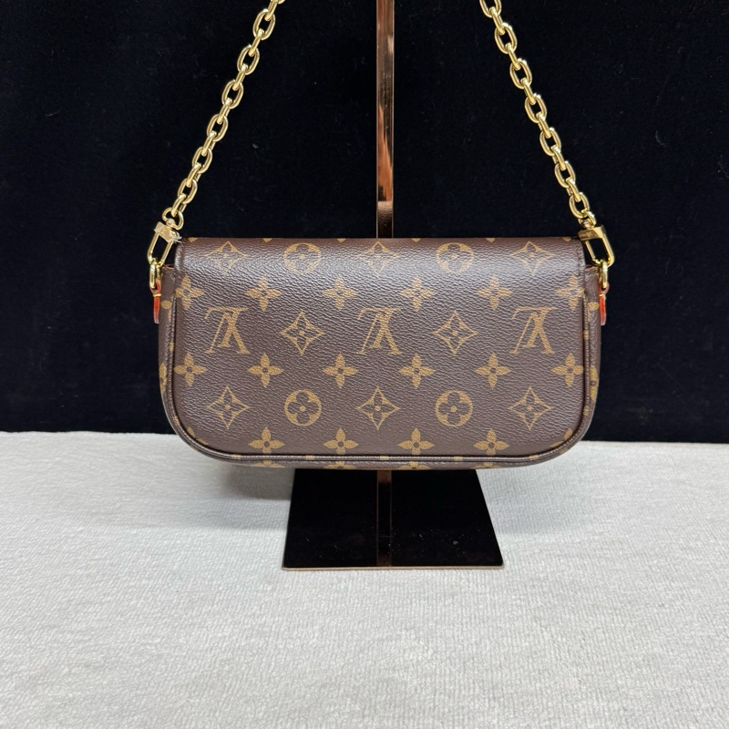 🌷新款芯片款!Louis Vuitton LV 路易威登 Ivy 老花單肩腋下包-1