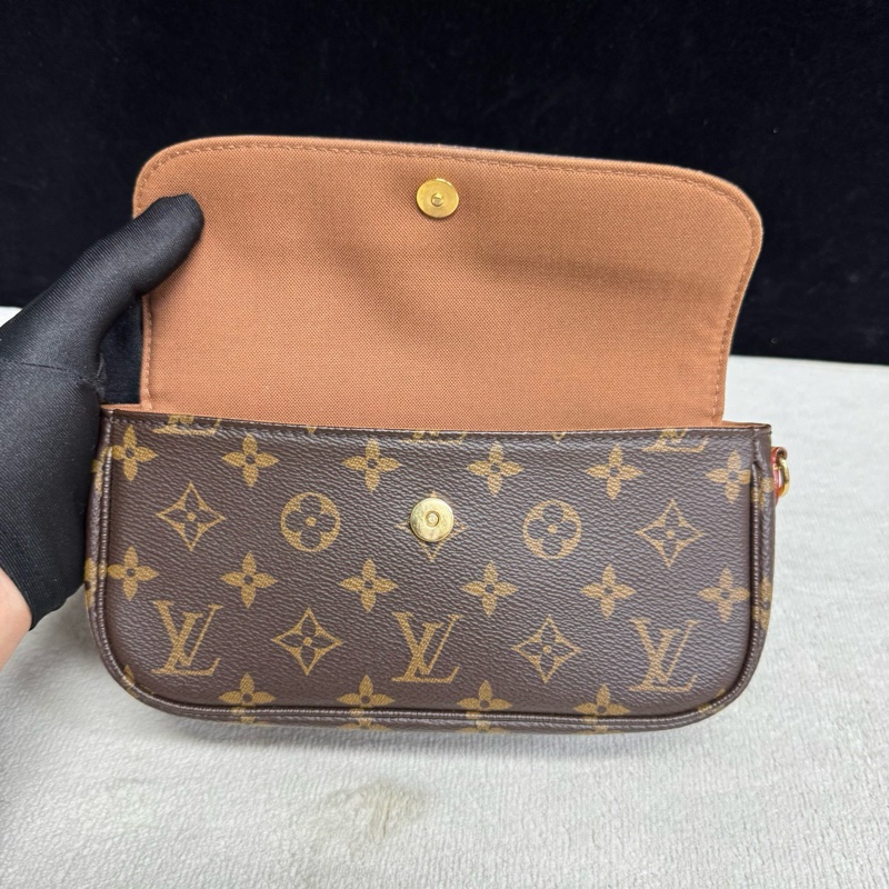 🌷新款芯片款!Louis Vuitton LV 路易威登 Ivy 老花單肩腋下包-6