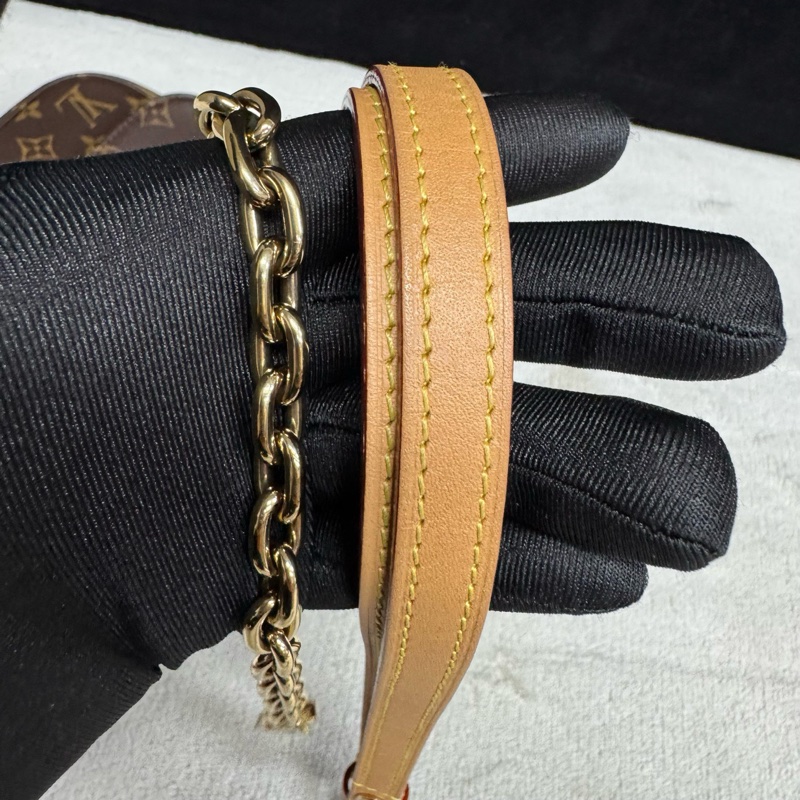🌷新款芯片款!Louis Vuitton LV 路易威登 Ivy 老花單肩腋下包-8
