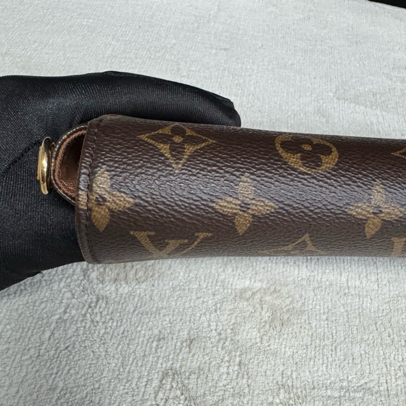🌷新款芯片款!Louis Vuitton LV 路易威登 Ivy 老花單肩腋下包-15