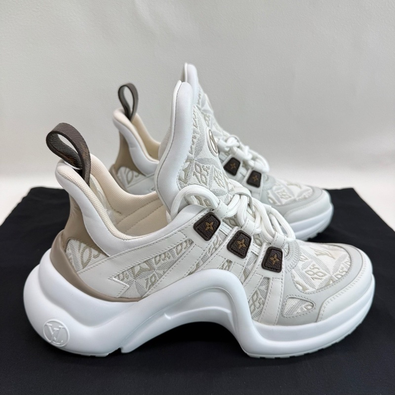 路易威登 LV Archlight白色拱橋老爹鞋37.5碼-3