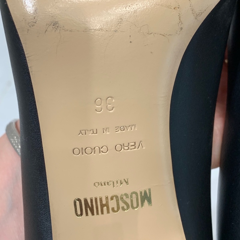 個人閒置 Moschino 女士高跟鞋 36碼-2