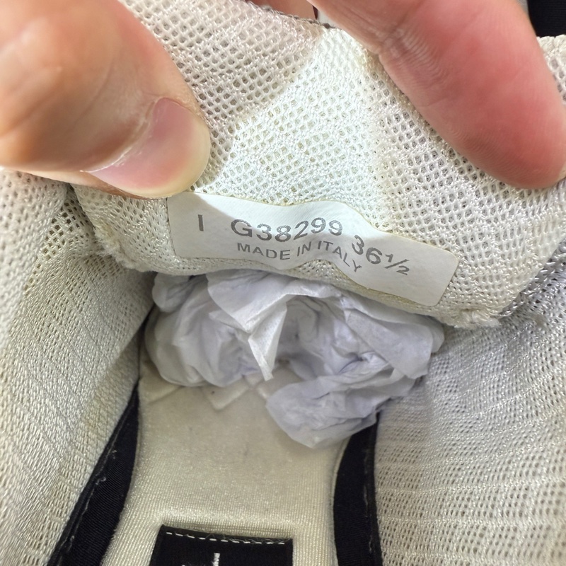 CHANEL香奈兒 小牛皮 低幫 生活休閒鞋 女款 97新 灰白色 36.5碼-7