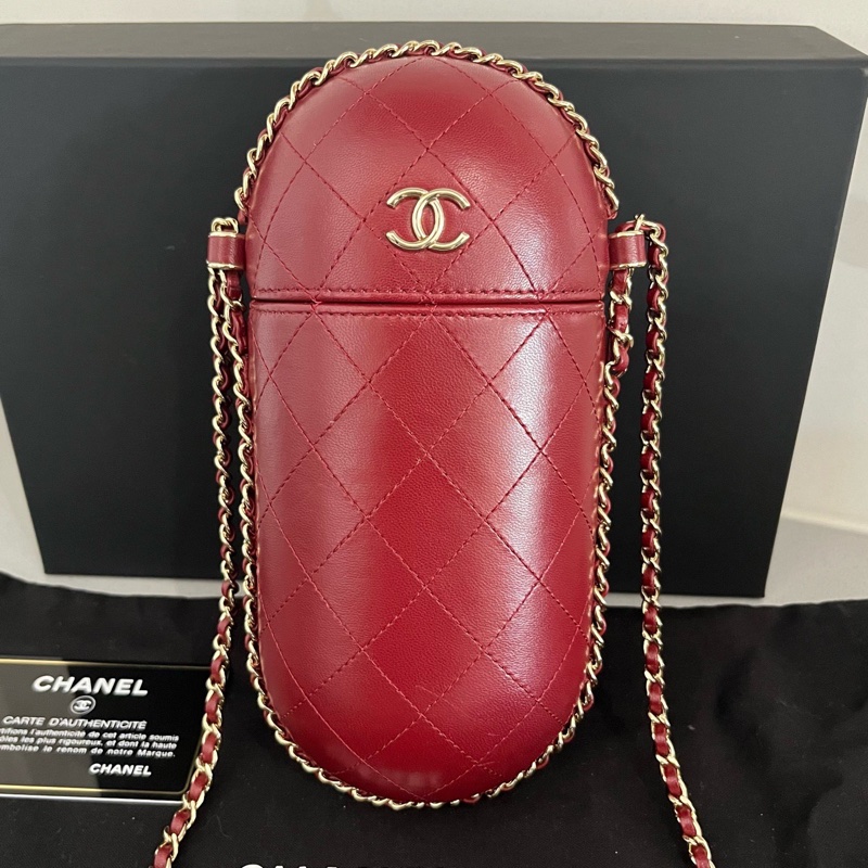Chanel/香奈兒膠囊鏈條包 26開-0