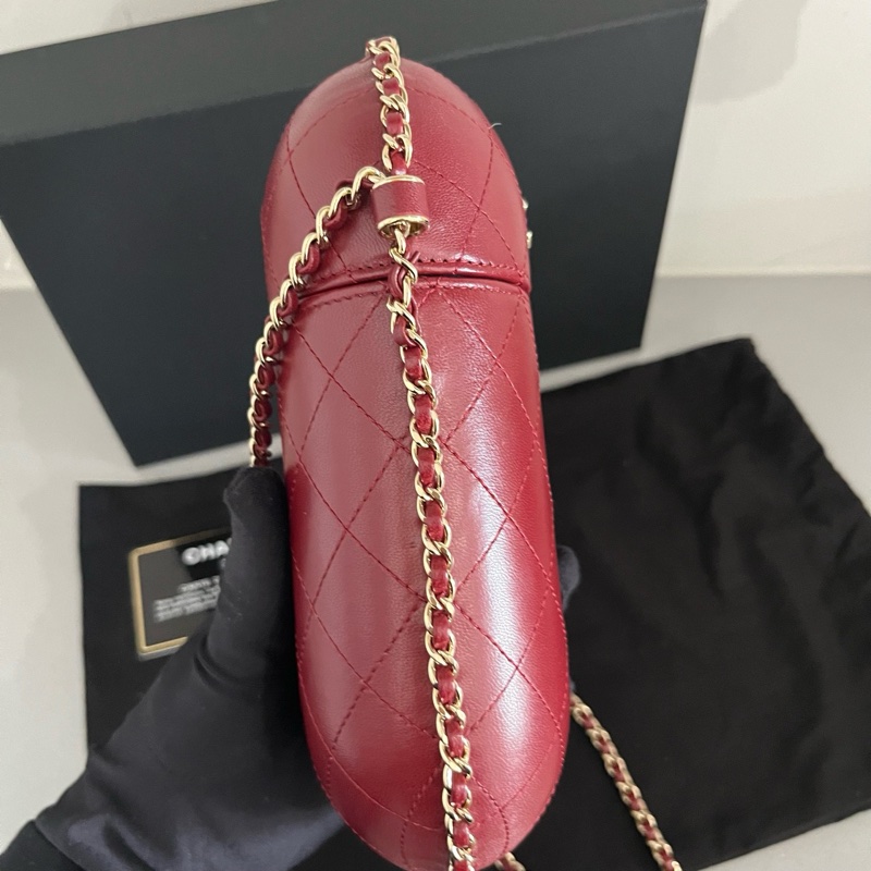 Chanel/香奈兒膠囊鏈條包 26開-3