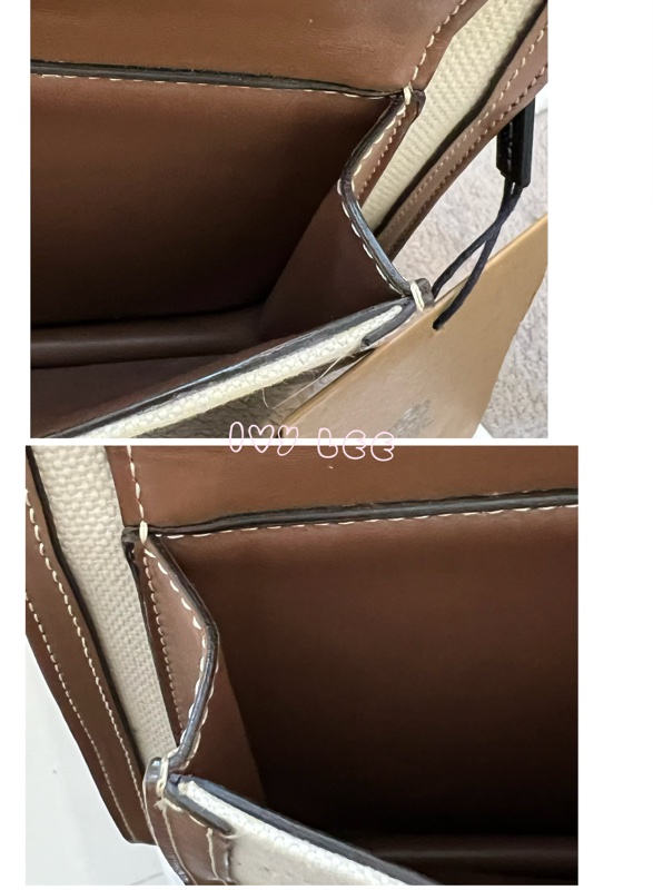 BURBERRY Pocket 80393611 雙色帆布皮革 斜背包 肩背包 正品 二手精品-18