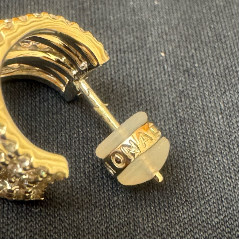 近新apm CROISETTE Mini 5-Hoop Promesse 耳環 銀-2