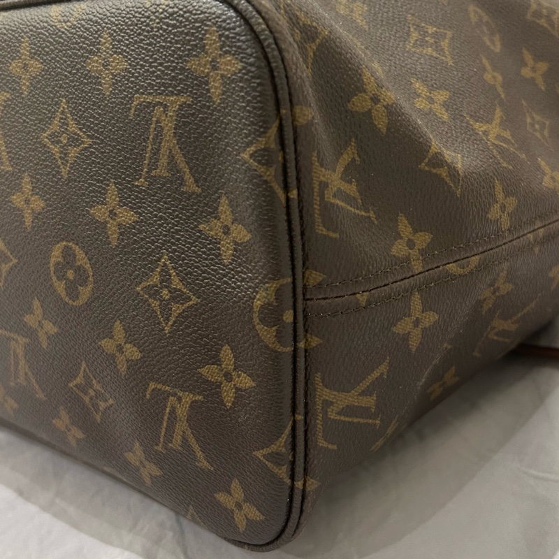 LV經典老花二手中號托特包-7