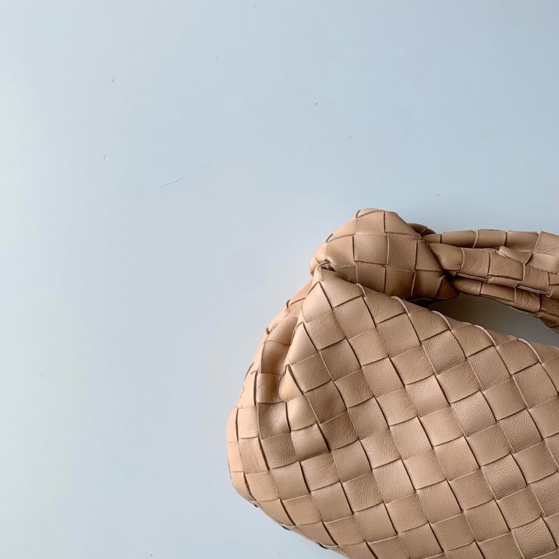 Bottega Veneta 葆蝶家 jodie mini jodie打結包奶駝色手提包-2