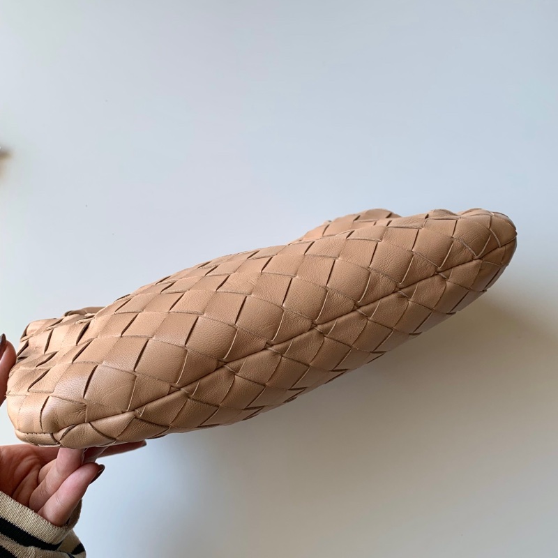 Bottega Veneta 葆蝶家 jodie mini jodie打結包奶駝色手提包-6