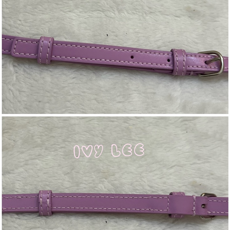 BALENCIAGA 巴黎世家 Hourglass B logo 二用沙漏包 593546-粉紫 斜背包 正品 二手精品 s-8
