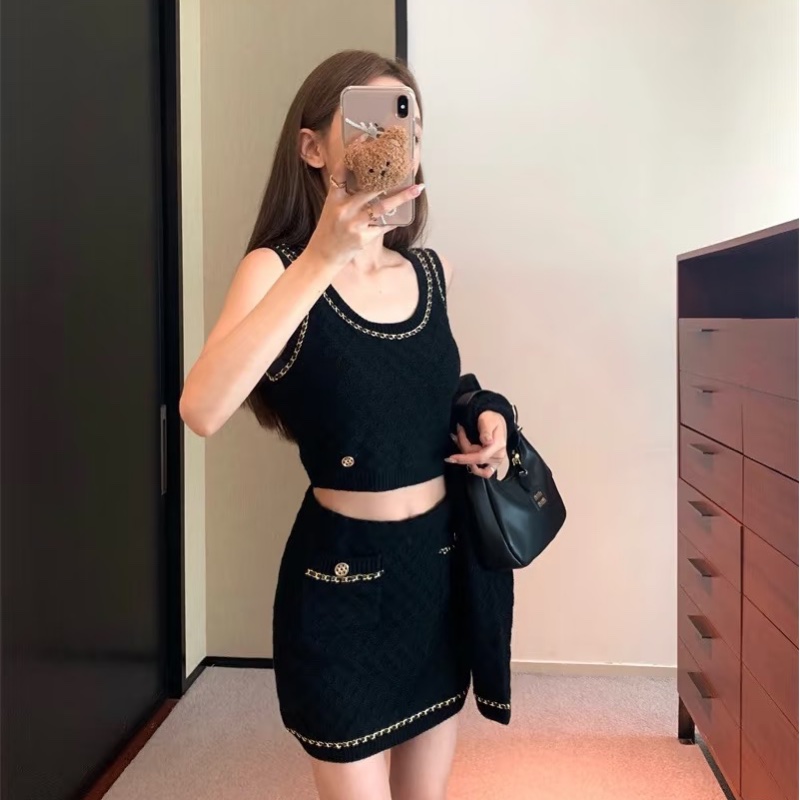 Chanel 23b 鏈條背心36-0