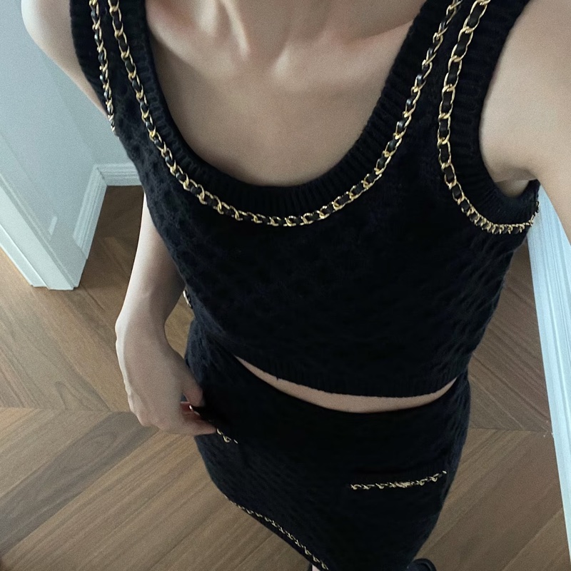Chanel 23b 鏈條背心36-2
