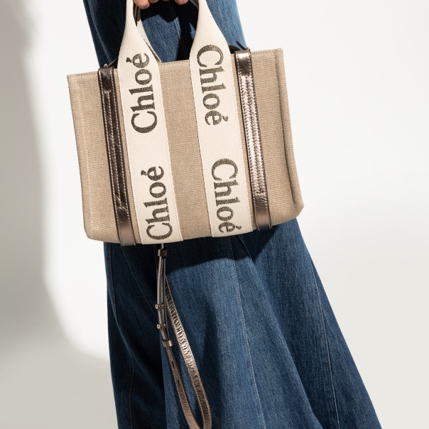 Chloe woody small Tote Bag (小號非mini)#現貨在台#立刻出貨-1