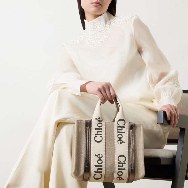 Chloe woody small Tote Bag (小號非mini)#現貨在台#立刻出貨-2
