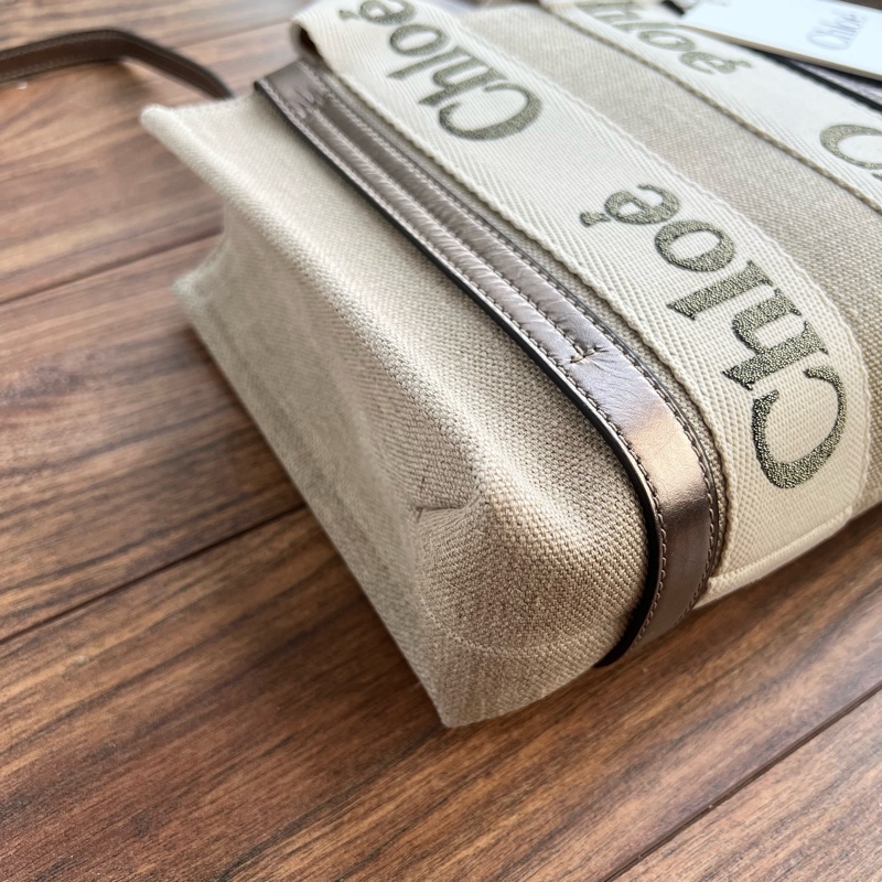 Chloe woody small Tote Bag (小號非mini)#現貨在台#立刻出貨-5
