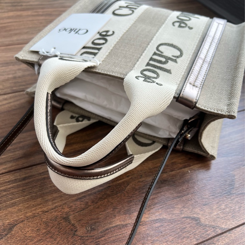 Chloe woody small Tote Bag (小號非mini)#現貨在台#立刻出貨-9