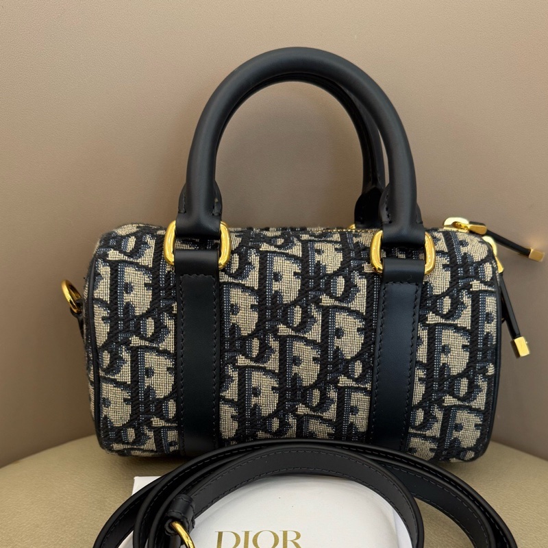 Dior 迪奧 老花Groove波士頓nano 24編碼-0