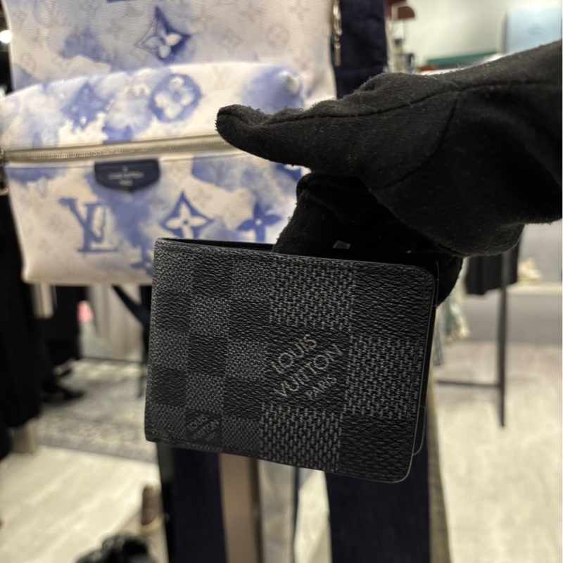 狀況好🌟Louis Vuitton 棋盤格錢包｜Classic Trend CT精品｜台北東區實體-3