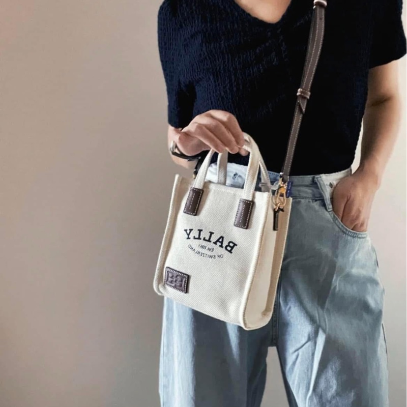 Bally mini Tote bag #現貨在台#立刻出貨-3