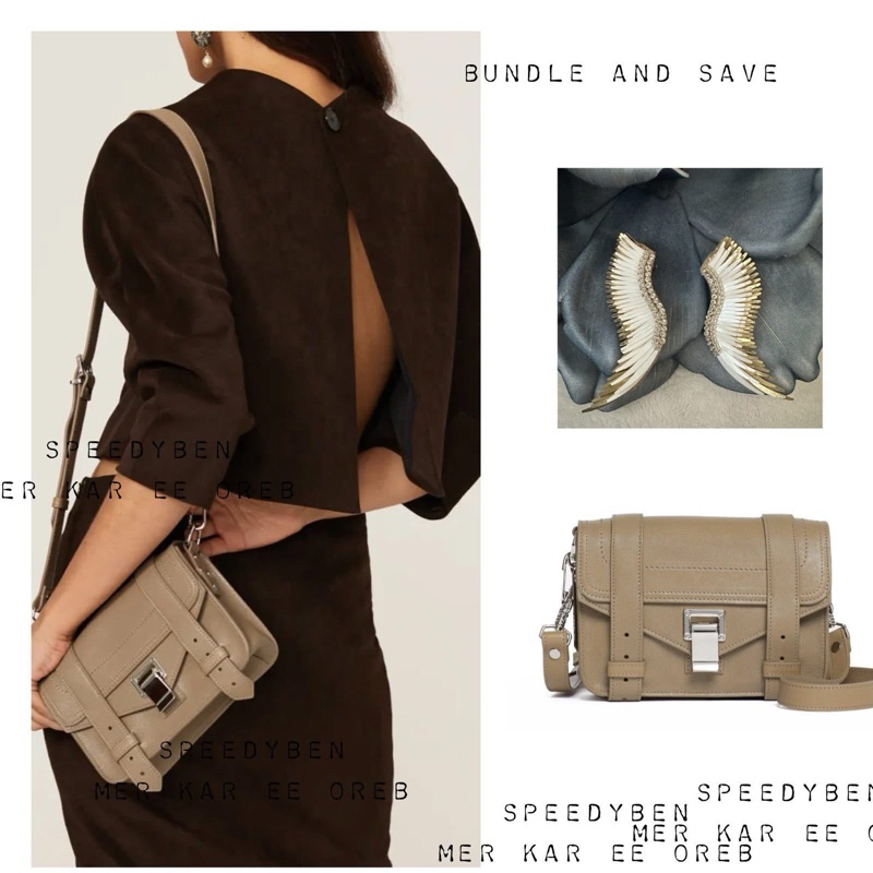 Proenza .Schouler Mini PS1 Bag#現貨在台#立刻出貨-1