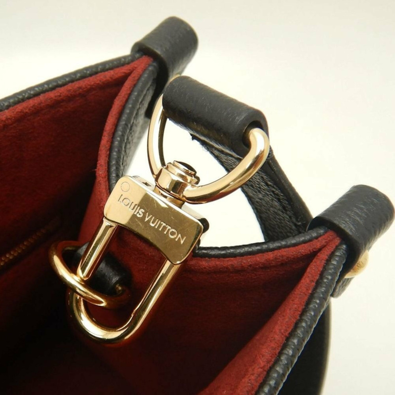 路易威登 Louis Vuitton 雙色 Monogram OnTheGo PM M45659 手提包 黑色 Empreinte 米色 女款 253836-10