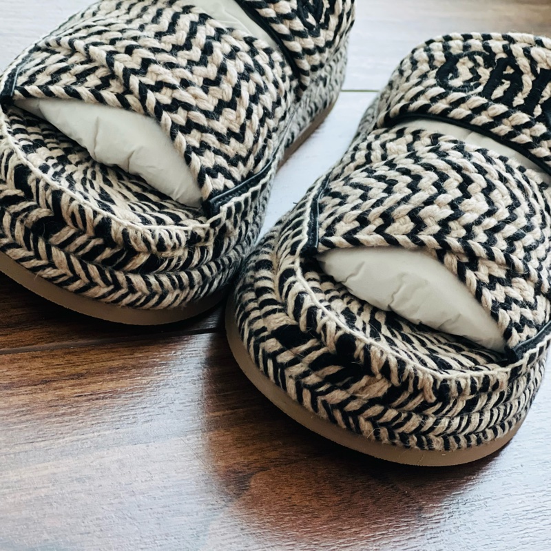 Chloe 39 Mila 刺繡草編拖鞋#現貨在台#立刻出貨-7