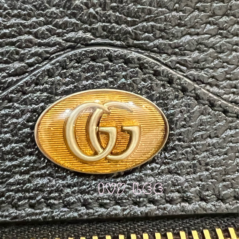 Gucci GG Ophidia 綠紅織帶 牛皮迷你 斜背包 肩背包 相機包 經典黑 719885 正品 二手精品-5