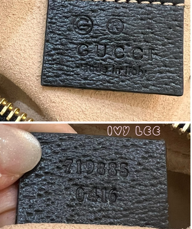 Gucci GG Ophidia 綠紅織帶 牛皮迷你 斜背包 肩背包 相機包 經典黑 719885 正品 二手精品-20
