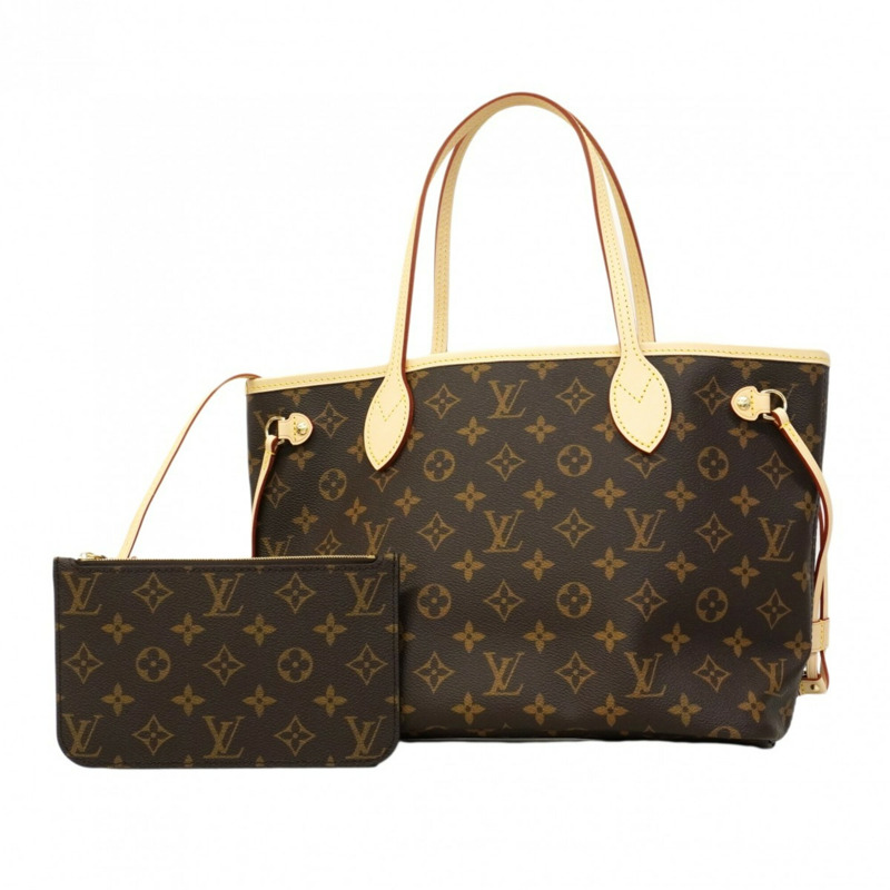 路易威登 Monogram Neverfull PM 手提包 M46979 棕色(女士)-0