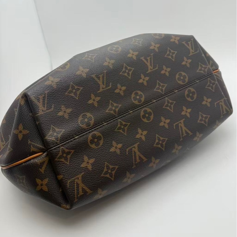 二手Lv turenne老花餃子包中號,設計簡單低調 復古又時髦,很經典的一款,原始成色,尺寸:27*25-6