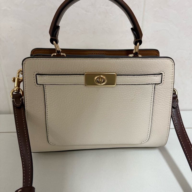 COACH 手提斜背兩用包 小方包-5