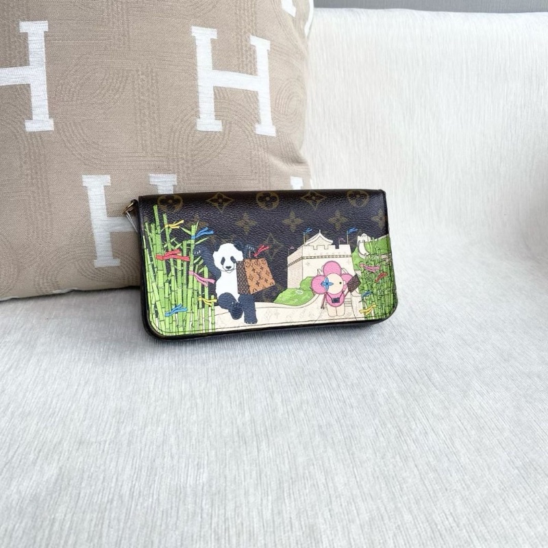 LV 限定聖誕系列熊貓三合一鏈條包 芯片款 21*11*3 9新 配件雙子袋 鏈條 塵袋-7