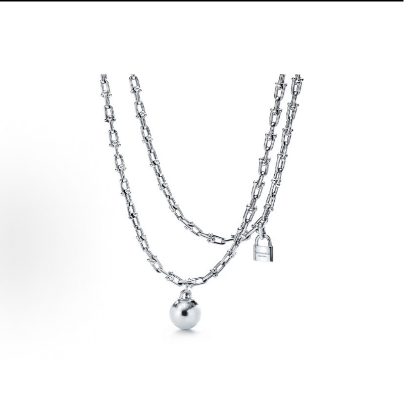 TIFFANY & CO.蒂芙尼HardWear 系列 HardWear系列纏繞式 925銀 項鍊 女款-4