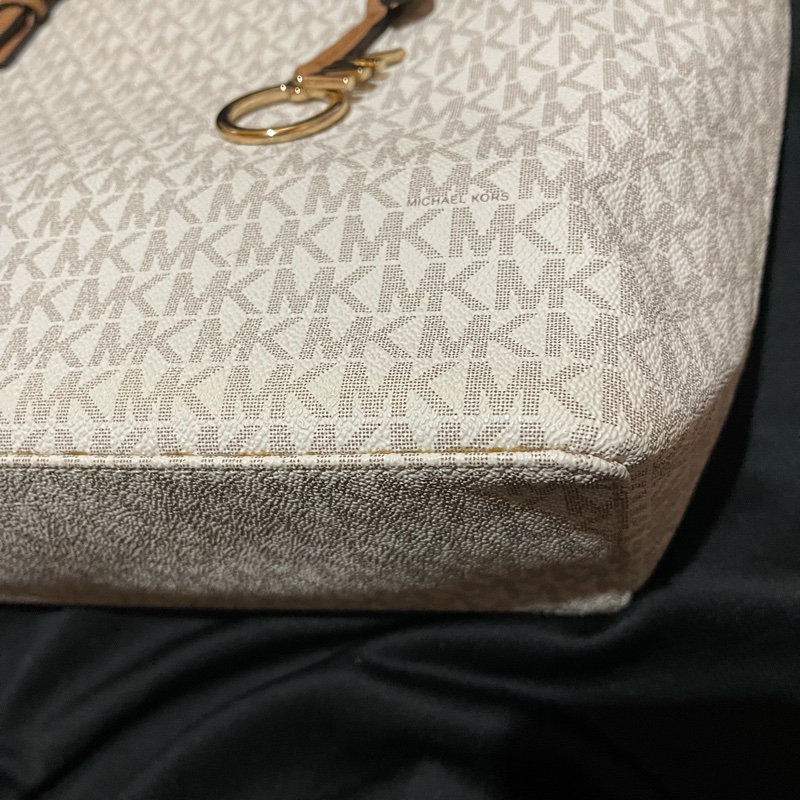 MICHAEL KORS Tote金釦滿版大托特包MK (42 X 11 X 26)-8