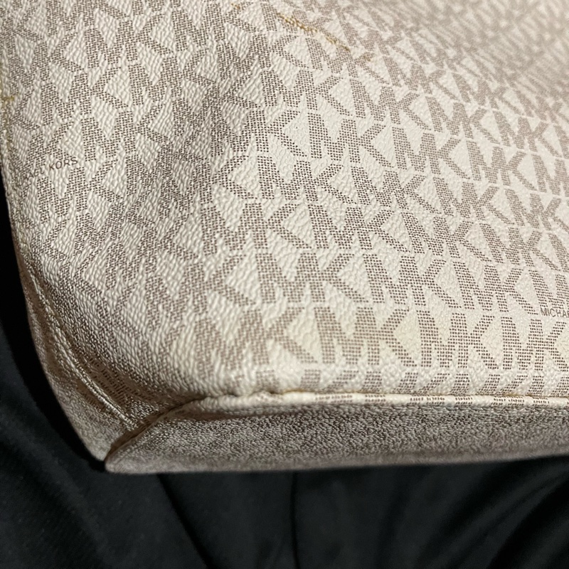 MICHAEL KORS Tote金釦滿版大托特包MK (42 X 11 X 26)-37