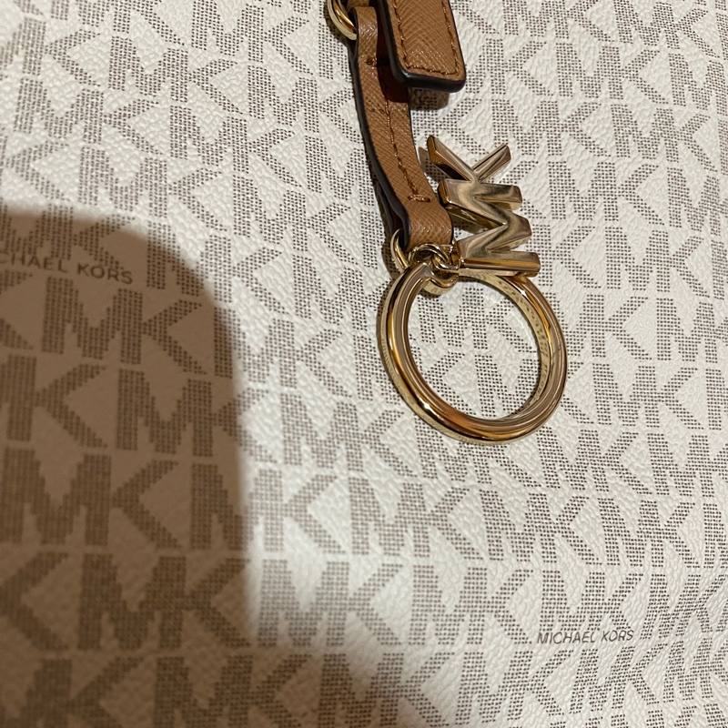 MICHAEL KORS Tote金釦滿版大托特包MK (42 X 11 X 26)-26