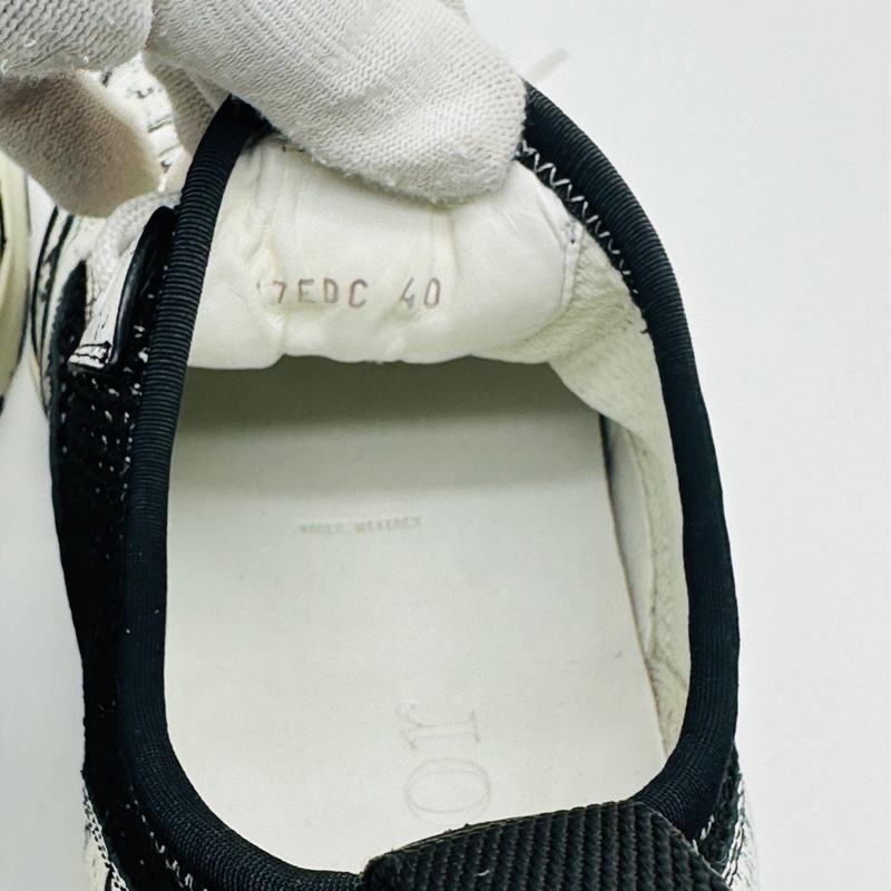 迪奧/Dior Homme 黑白拼色運動鞋/95新/40碼-4