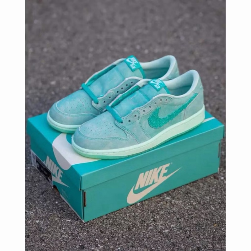 Nike Air Jordan 1 Low Washed Teal 運動鞋 蒂芬妮配色 湖水綠-3