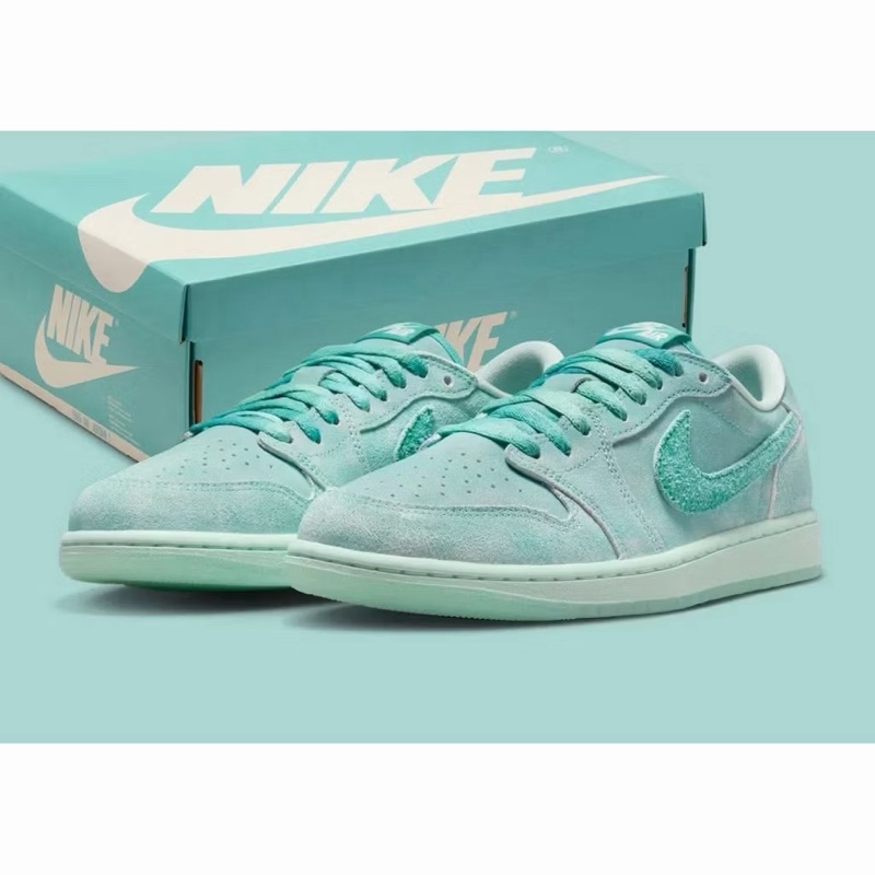 Nike Air Jordan 1 Low Washed Teal 運動鞋 蒂芬妮配色 湖水綠-4