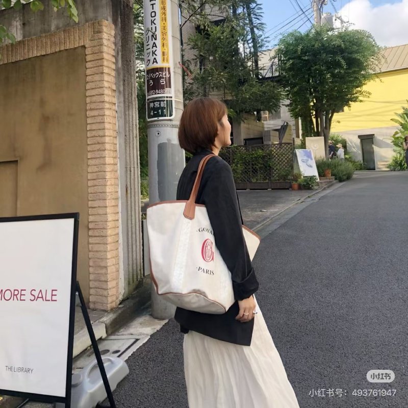 Goyard Belharra沙灘包 26*34*21.5 98新配件塵袋-0