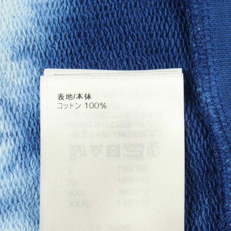 路易威登 LV 紮染連帽衫 #XXL 純棉藍白二手男款-3