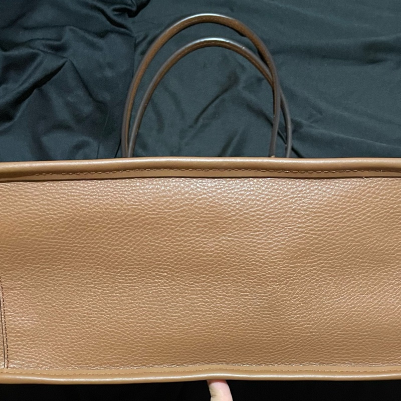 MICHAEL KORS Tote金釦滿版老花棕大托特包MK(39x15x31)-27