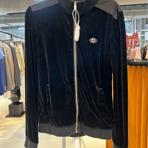 Gucci 古馳 黑色絲絨套裝 s码