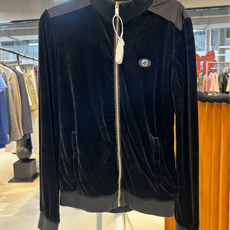 Gucci 古馳 黑色絲絨套裝 s码-0