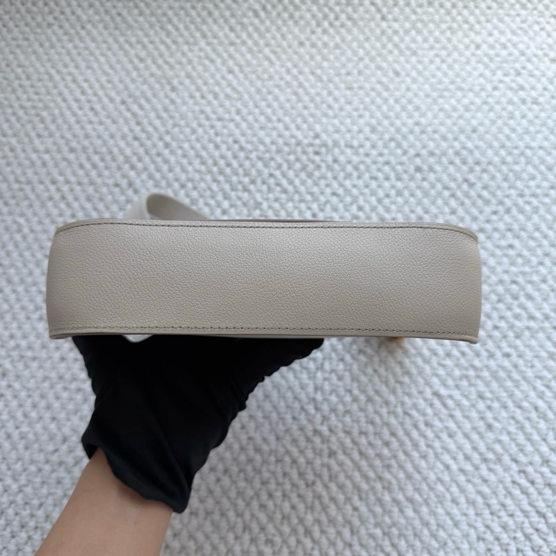 閒置新✨Hermes/愛馬仕 吉普賽mini冰川白 斜背包 金扣ec皮B刻 ✅正品-5
